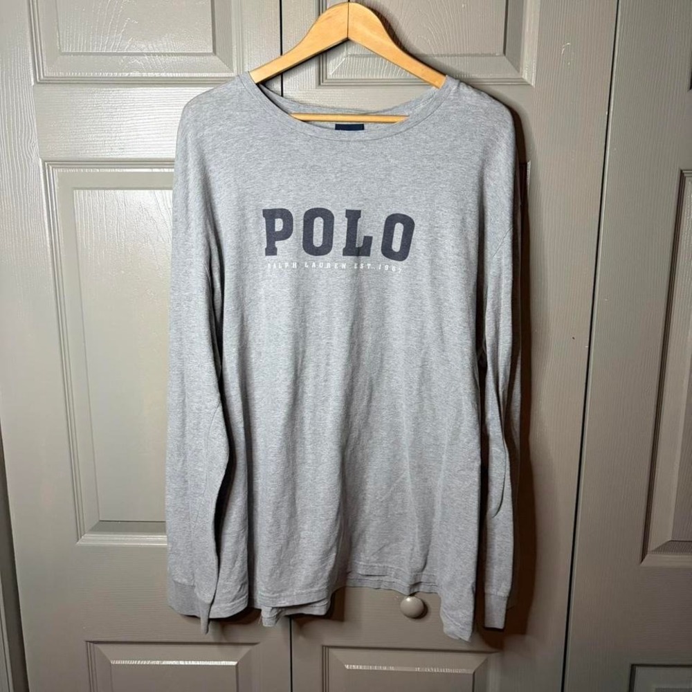 Polo Ralph Lauren long sleeve shirt  size XXL 90's preppy summer